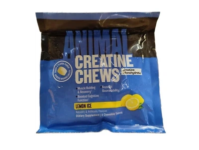 Креатин Animal Creatine Chews Sample 4 tab (Lemon Ice)