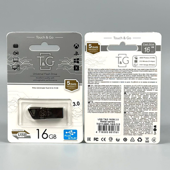 USB флешка 16Gb USB3.0 металлический накопитель T&G 114