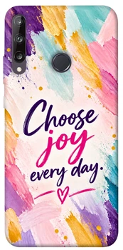 Чехол для Huawei P40 Lite E с принтом Choose joy everyday