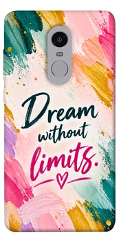 Чехол для Xiaomi Redmi Note 4X с принтом Dream without limits