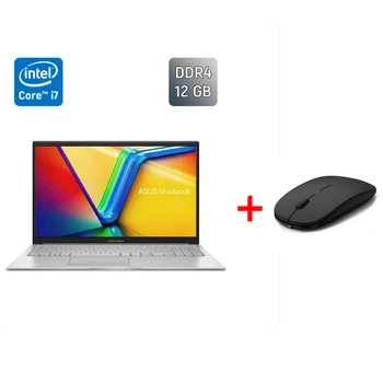 Ультрабук Б-класс Asus VivoBook 15 X532FA / 15.6" (1920x1080) IPS / Intel Core i7-8565U (4 (8) ядра по 1.8 - 4.6 GHz) / 12 GB DDR4 / 256 GB SSD / Intel UHD Graphics 620 / WebCam б/у + Подарок Беспроводная мышь / USB