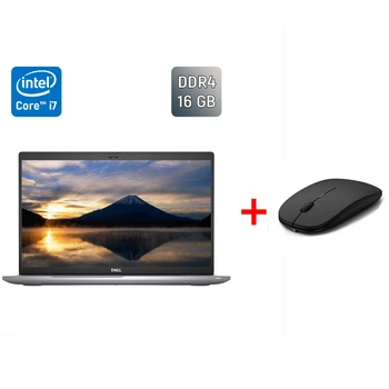 Ультрабук Dell Latitude 5520 / 15.6" (1920x1080) IPS / Intel Core i7-1185G7 (4 (8) ядра по 3.0 - 4.8 GHz) / 16 GB DDR4 / 256 GB SSD / Intel Iris Xe Graphics / TouchID / WebCam б/у + Подарок Беспроводная мышь / USB