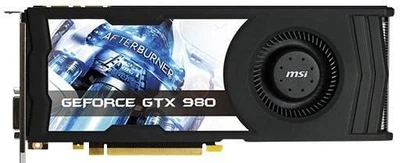 Видеокарта MSI GTX 980 TURBO 4G (GTX 980 4GD5 OCV1) (GDDR5, 256 bit, PCI-E v3.0) Б/у