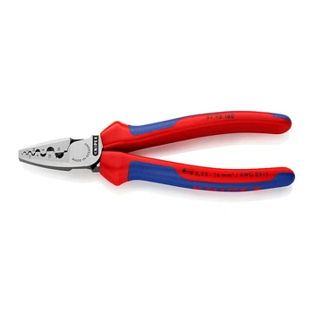 Кримпер для обжима контактных гильз - Knipex 97 72 180