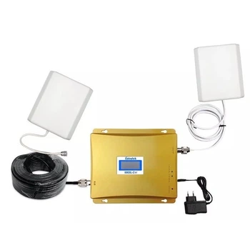 Двухдиапазонный усилитель GSM 3G сигнала репитер Lintratek KW20L GW 900+2100 комплект