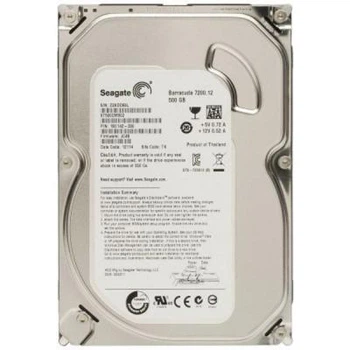 Накопитель HDD SATA 500GB Seagate Barracuda 7200.12 7200rpm 16MB (ST500DM002) - Refurbished