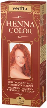 Красящий травяной бальзам Venita Henna Color 6 Тициан 50 мл (5902101710275)