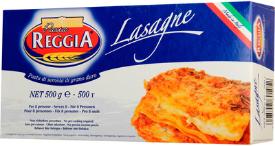 Макарони Pasta Reggia 105 Lasagne - Лазанья 500 г (8008857601052)