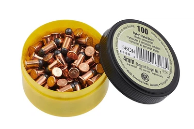 Патрон Флобера RWS Flobert Cartridges 4 мм Lang (Long) 100 шт