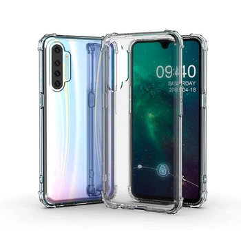 Чохол Lenuo Military Grade для Realme X2 Transparent