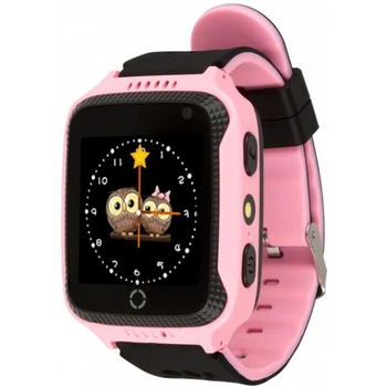 Смарт-часы детские Smart Q529 с камерой GPS SIM-карта Pink (17640-hbr)