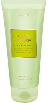 Żel pod prysznic 4711 Acqua Colonia Limonka i gałka muszkatołowa 200 ml (4011700744718)