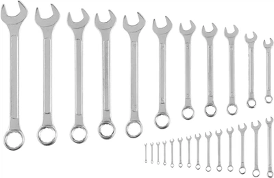 Набір комбінованих ключів Top Tools 6 - 32 мм 25 шт (35d370) (5902062040466)