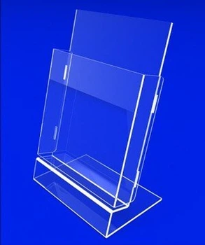 Пластиковая подставка для буклетов PlasticMarket Буклетница под А5 формат (PP-131)