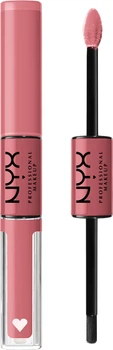 Szminka-błyszczyk do ust NYX Professional Makeup Shine Loud 01 Born To Hustle 2 x 3.4 ml (800897207250)