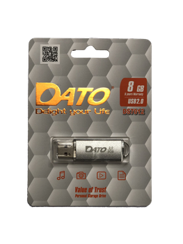 Флеш-накопичувач DATO USB 2.0 DS7012 8Gb silver (DS7012S-08G)