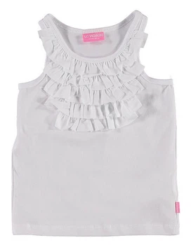 Майка LC Waikiki 134 см Белая (T-shirt girl -105-1)
