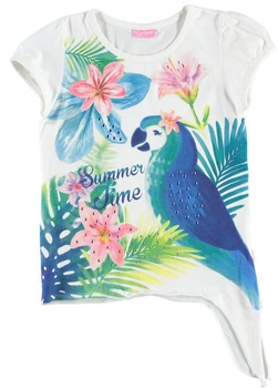Футболка LC Waikiki 110 см Біла (T-shirt girl -048)