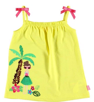 Майка LC Waikiki 98 см Желтая (T-shirt girl -127)