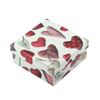 Коробка подарочная ООТВ Heart 12 х 12 х 5,5 см