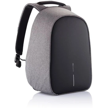 Рюкзак антивор XD Design Bobby Hero Small 13,3' , RFID защита, USB-порт, серый