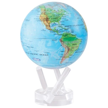 Гироглобус Solar Globe Mova Физическая карта мира 15,3 см (MG-6-RBE)