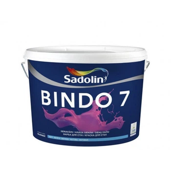 Краска для стен Sadolin Bindo 7 база BC матовая