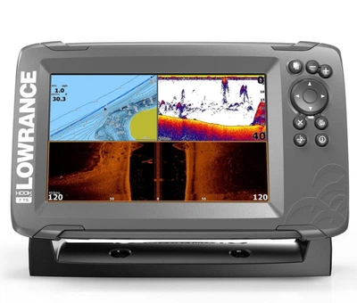 Эхолот Lowrance HOOK 27 TripleShot (000-14024-001) + струбцина