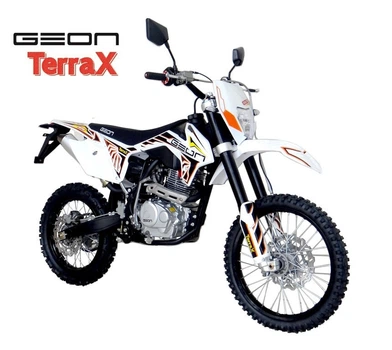 Мотоцикл Geon TerraX 250 (Enduro) 2018 Белый – фото, отзывы