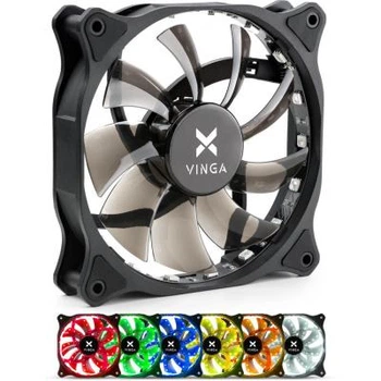 Кулер для корпуса Vinga RGB fan-01 с подсветкой RGB для ПК