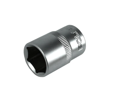 Насадка торцевая шестигранная 32 mm, 1/2"", CrV "POLAX" 25-098