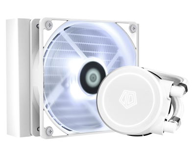 Система водяного охолодження ID-Cooling Frostflow X 120 Snow, Intel: 1200/2066/2011/1366/1151/1150/1155/1156, AMD: TR4/AM4/FM2+/FM2/FM1/AM3+/AM3/AM2+/AM2, 154х120х27 мм, 3-pin, 4-pin