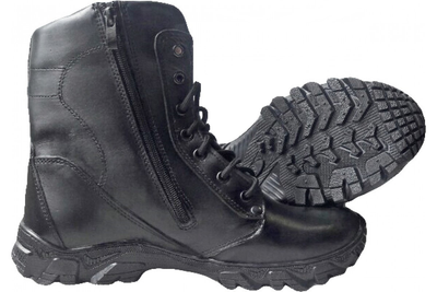 Ботинки зимние мужские кожаные Ботинки тактические Winterfrost ZaMisto Еnergy Черные (ЗМ WF-800) 40