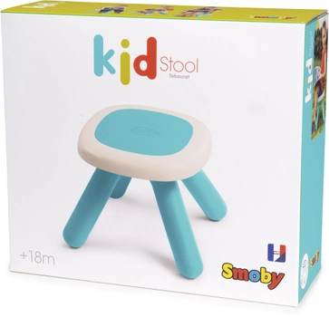 Стульчик без спинки детский Smoby Toys Голубой (880204) (3032168802049)