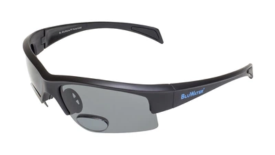 Бифокальные поляризационные очки BluWater Bifocal-2 (+1.5) Polarized (gray) серые