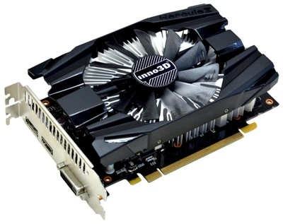 Видеокарта GeForce GTX1060 INNO3D Compact 6Gb DDR5 192bit DVI/HDMI/DP 1708/8000 MHz N10606DDNN5GM