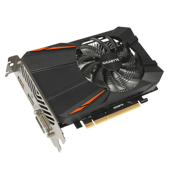 Видеокарта GeForce GTX1050 Gigabyte 2Gb DDR5 128bit DVI/HDMI/DP 1493/7008 MHz GVN1050D52GD