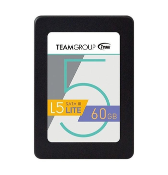 Твердотельный накопитель 60Gb Team L5 Lite SATA3 2.5' MLC 500/300 MB/s T2535T060G0C101