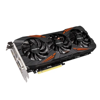 Видеокарта GeForce GTX1070 OC Gigabyte GAMING 8Gb DDR5 256bit DVI/HDMI/3xDP 1822/8008 MHz GVN1070G1 GAMING8GD