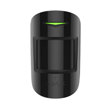 Беспроводной датчик движения и разбиения Ajax CombiProtect черный (Black)