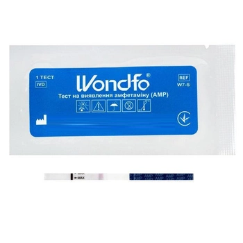 Тест на амфетамин Wondfo AMP в моче W7-S