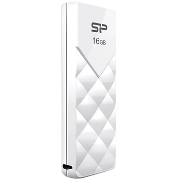 Флеш-накопичувач SiliconPower USB 2.0 Ultima U03 16Gb White (SP016GBUF2U03V1W)