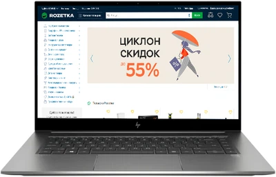 Ноутбук HP ZBook Create G7 (2H6U5AV_V1) Turbo Silver
