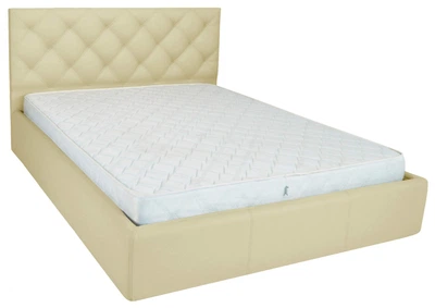 Кровать Bristol Comfort 120 х 190 см Fly 2207 A1 С подъемным механизмом и нишей для белья Бежевая