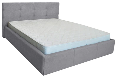 Кровать Manchester Comfort 120 х 200 см Мисти Grey С подъемным механизмом и нишей для белья Серый