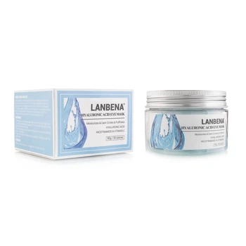 Тканинні патчі для очей із гіалуроновою кислотою Lanbena Hyaluronic Acid Eye Mask
