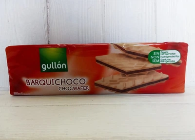 Вафли с шоколадом Gullon Barquichoco 150г (Испания)