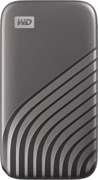 SSD диск Western Digital My Passport 500GB USB 3.2 Type-C Space Gray (WDBAGF5000AGY-WESN) External