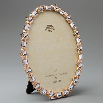 Декоративна фоторамка Crystals in gold 15х19 см Veronese AL78448