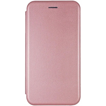 Кожаный чехол-книжка Classy для Xiaomi Redmi 9 Rose Gold Без бренда
